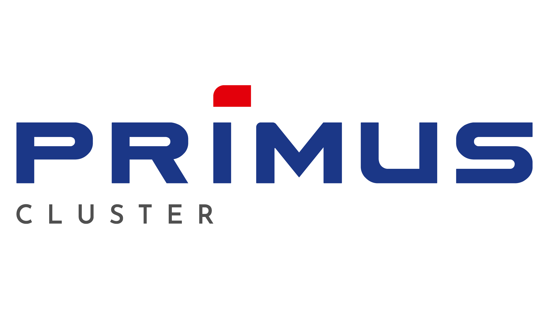 Logo du Cluster PRIMUS bleu pour contraste blanc